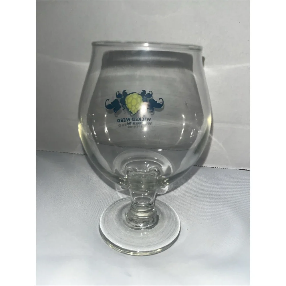 Wicked Weed Brewing Co. Goblet Style Beer‎ Glass barware